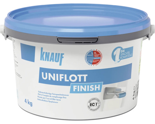 Knauf Uniflott Finish Spachtelmasse 4 kg Knauf Uniflott Finish Spachtelmasse 4 kg
