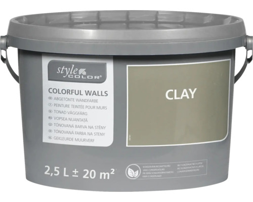 StyleColor COLORFUL WALLS Wand- und Deckenfarbe clay 2,5 L StyleColor COLORFUL WALLS Wand- und Deckenfarbe clay 2,5 L