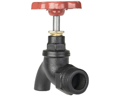 Eckventil mit Handrad für Wasserleitungen