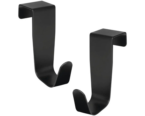Zwei Türhaken aus Metall