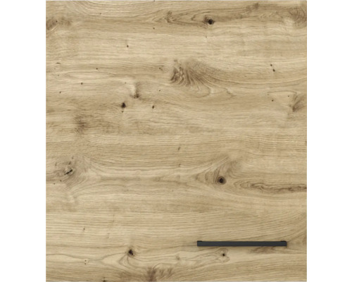 Küchenfront aus Holz mit Griff