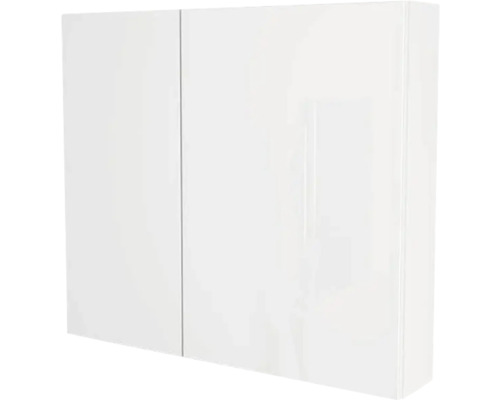 Spiegelschrank Devo Vena 2.0 2-türig 80x15x70 cm rechts arctic white