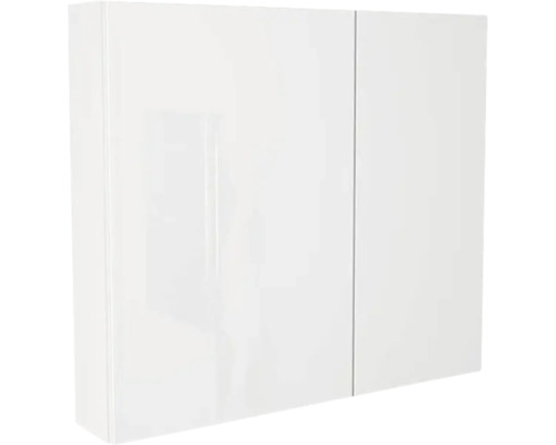 Spiegelschrank Devo Vena 2.0 2-türig 80x15x70 cm links arctic white