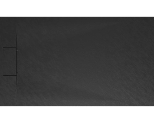 Extraflache Rechteck-Duschwanne Schulte DWM-Tec 90x160x3.2 cm anthrazit matt