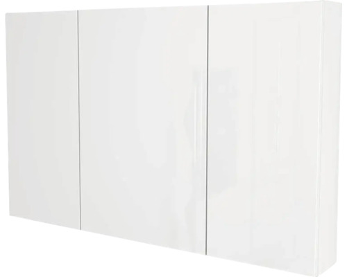 Spiegelschrank Devo Vena 2.0 3-türig 110x15x70 cm arctic white