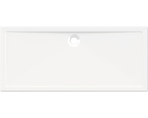 Flache Duschwanne mit Ablauf