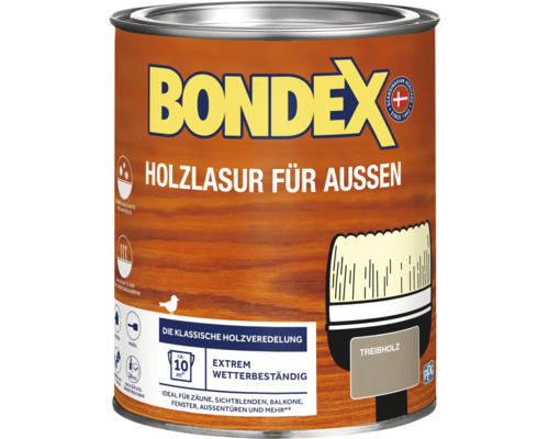 Holzschutz-Lasur Bondex treibholz 750 ml