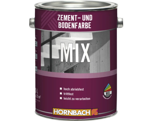 Eimer Zement- und Bodenfarbe