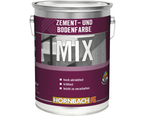Eimer Zement- und Bodenfarbe