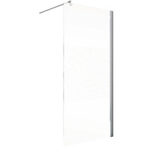 Duschwand mit Dekorglas