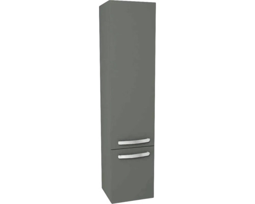 Hochschrank Devo Vena 2.0 35x150x33 cm Anschlag rechts Griff chrome grau