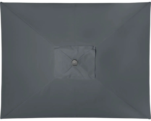 Rechteckiger Sonnenschirmbezug von oben