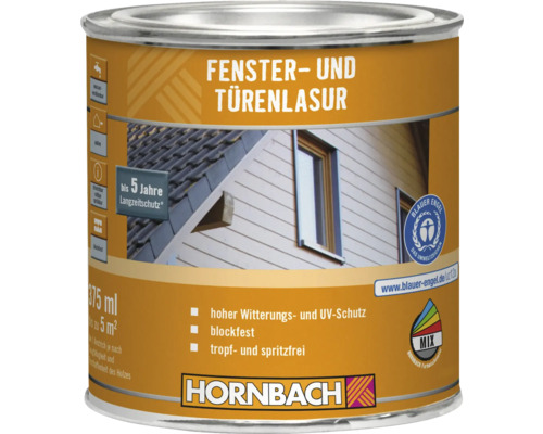 Farbdose Fenster- und Türenlasur mit Wetterschutz von Hornbach