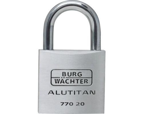 Burg Wächter Vorhängeschloss Alutitan 770 20