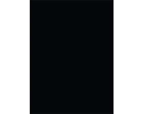 PICCANTE Dekorkante Schwarz 1456 Kunststoff 650x44 mm (2 Stück) Schwarzes Bild.