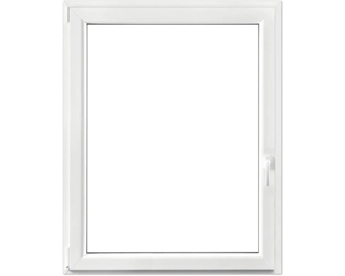 ARON Econ Kunststofffenster 1-flg. weiß 800x1000 mm Links
