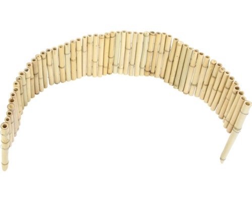 Gartenzaun aus Bambus