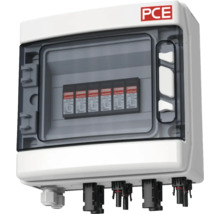 Kleinverteiler PV-Box PCE SOL-Line R76548 für PV mit 2 MPP 8TE aufputz 34 x 24,2 x 16 cm IP 65 weiß-thumb-0