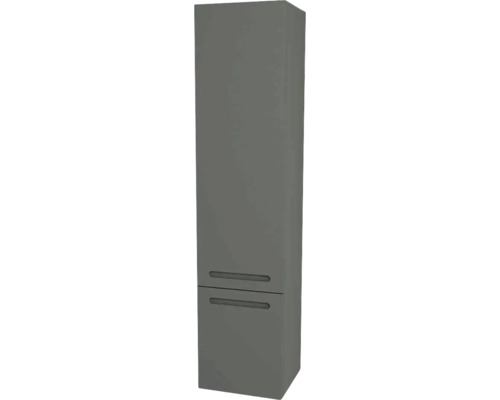 Hochschrank Devo Vena 2.0 35x150x33 cm Anschlag links grau