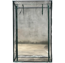 Tomaten-Gewächshaus 50 x 100 x 160/145 cm grün