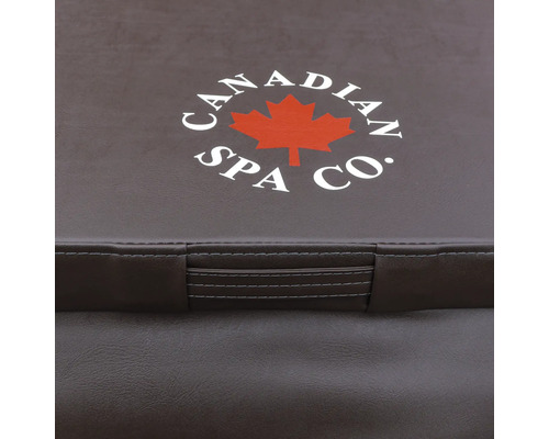 Abdeckung für Whirlpool mit Canadian Spa Co. Logo