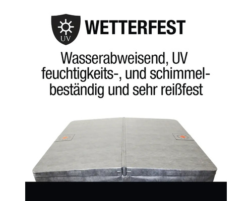 Wetterfeste, wasserabweisende, UV-, feuchtigkeits- und schimmelbeständige Abdeckung