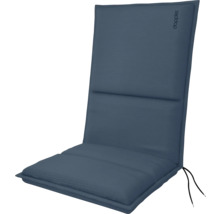 Stuhlkissen mit hoher Rückenlehne und Doppler Logo.