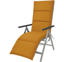 Liegestuhl mit Auflage und Armlehnen