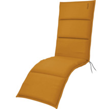 Auflage für eine Gartenliege mit Befestigungsbändern