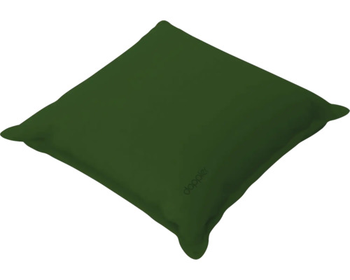 Quadratisches Kissen mit Doppler Logo