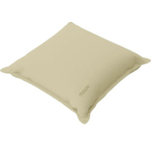 Quadratisches Kissen mit Doppler Logo