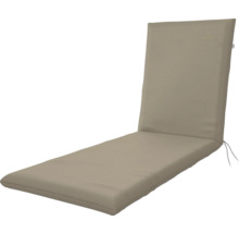 Auflage für Gartenliegen mit Rückenlehne