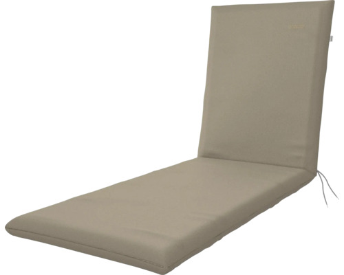 Auflage für Gartenliegen mit Rückenlehne