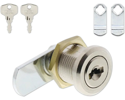 Möbelsafe Schloss mit zwei Schlüsseln und Schließblechen