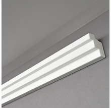 Zierleiste an Wand und Decke