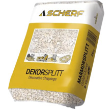 Scherf Dekorsplitt Marmorsplitt Goldocker 8-12 mm im 25 kg Sack