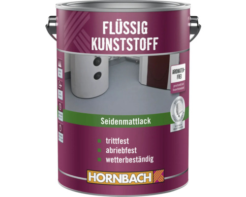 HORNBACH Flüssigkunststoff RAL 9010 reinweiß 2,5 l HORNBACH Flüssigkunststoff RAL 9010 reinweiß 2,5 l