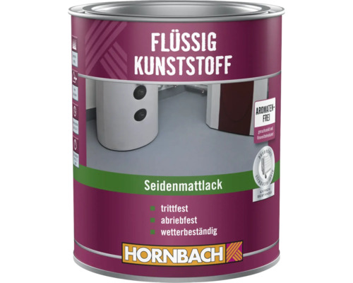 HORNBACH Flüssigkunststoff RAL 9010 reinweiß 750 ml HORNBACH Flüssigkunststoff RAL 9010 reinweiß 750 ml