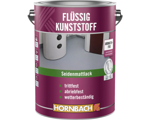 HORNBACH Flüssigkunststoff RAL7030 steingrau 2,5 l