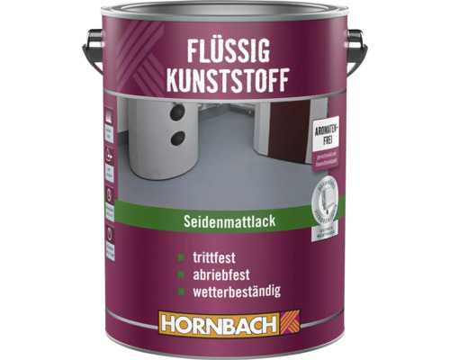 HORNBACH Flüssigkunststoff RAL 7001 silbergrau 2,5 l HORNBACH Flüssigkunststoff RAL 7001 silbergrau 2,5 l