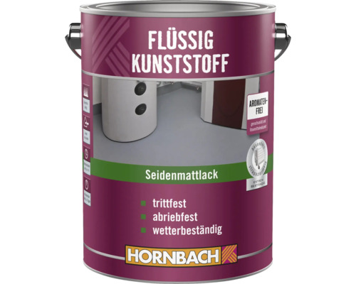 HORNBACH Flüssigkunststoff RAL 7016 anthrazitgrau 2,5L HORNBACH Flüssigkunststoff RAL 7016 anthrazitgrau 2,5L