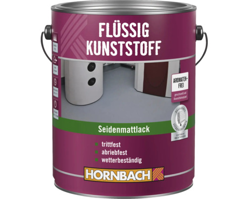 HORNBACH Flüssigkunststoff RAL 7001 silbergrau 5 l HORNBACH Flüssigkunststoff RAL 7001 silbergrau 5 l