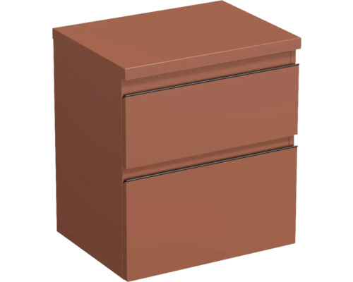 Waschtischunterschrank Jungborn Trenta 56,7x64,6x44,5 cm quarz lava matt TRE DESK 60 2Z B A9556