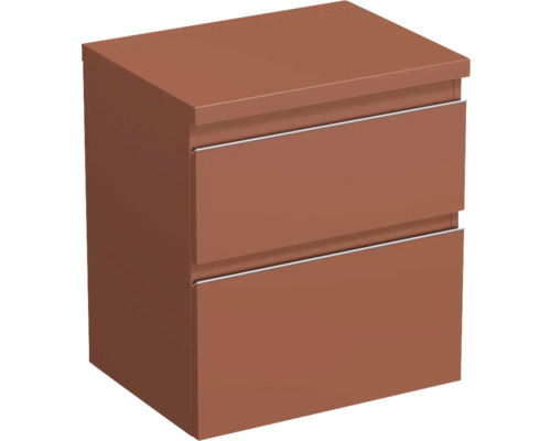 Waschtischunterschrank Jungborn Trenta 56,7x64,6x44,5 cm quarz lava matt TRE DESK 60 2Z S A9556