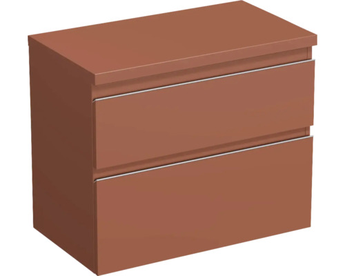 Waschtischunterschrank Jungborn Trenta 76,7x64,6x44,5 cm quarz lava matt TRE DESK 80 2Z S A9556