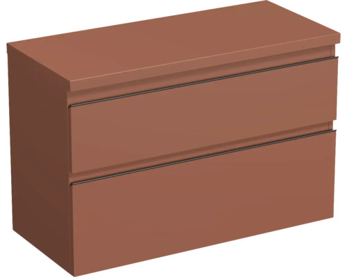 Waschtischunterschrank Jungborn Trenta 96,7x64,6x44,5 cm quarz lava matt TRE DESK 100 2Z B A9556