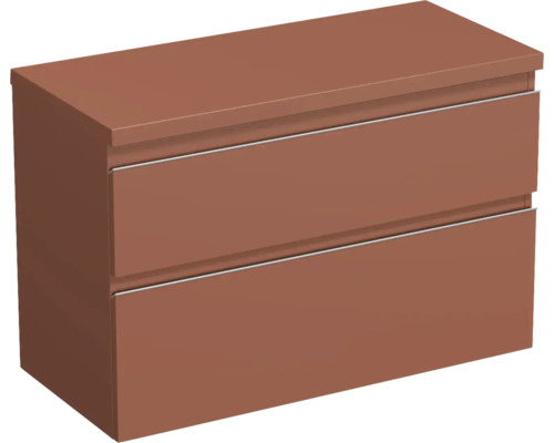 Waschtischunterschrank Jungborn Trenta 96,7x64,6x44,5 cm quarz lava matt TRE DESK 100 2Z S A9556