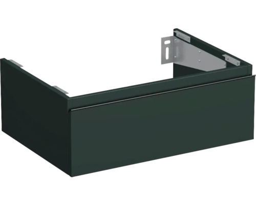 Waschtischunterschrank Jungborn Trenta 70x26x49,8 cm mintgrün matt TRE DESK SS 70 1Z B A9146