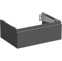 Waschtischunterschrank Jungborn Trenta 70x26x49,8 cm anthrazit matt TRE DESK SS 70 1Z S A3396