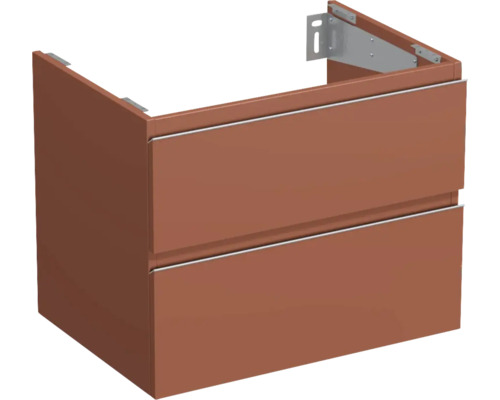 Waschtischunterschrank Jungborn Trenta 70x56x49,8 cm quarz lava matt TRE DESK SS 70 2Z S A9556